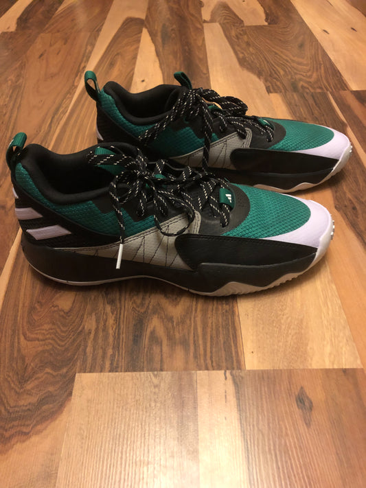 Adidas Damian Lillard Certified Black/Green/White - Size 11.5