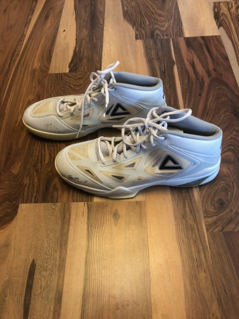 Peak Tony Parker - White/Tan - Size 12