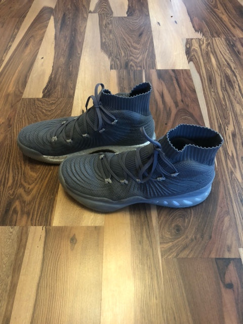 Adidas Crazy Explosive Gray/White - Size 11.5