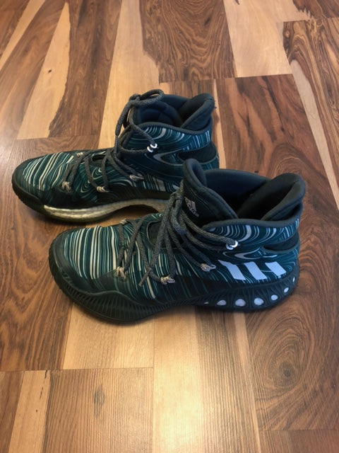Adidas Crazy Explosive - Green/White - Size 9