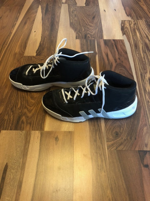 Adidas Black/White - Size 12.5