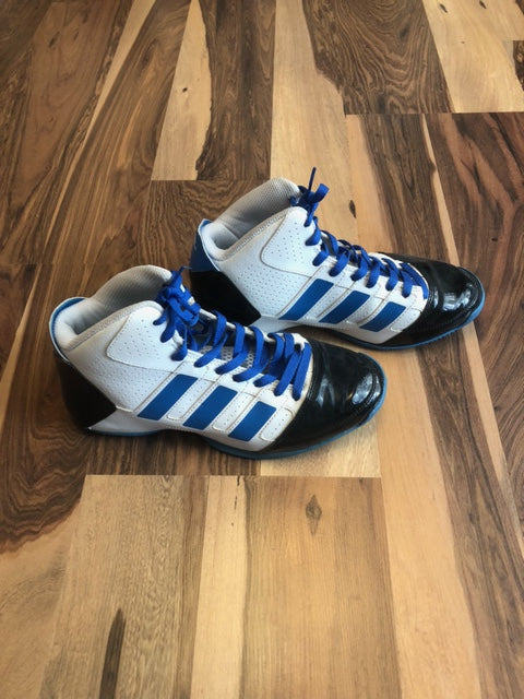 Adidas Commanders - White/Blue/Black - Size 7
