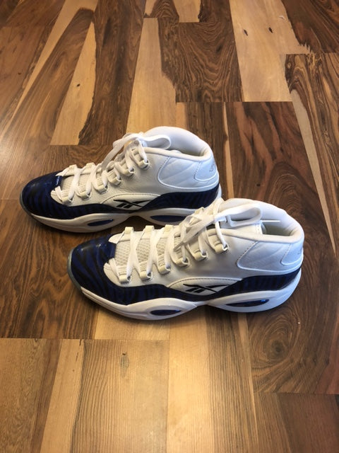 Reebok Question Allen Iverson - White/Blue - Size 11.5