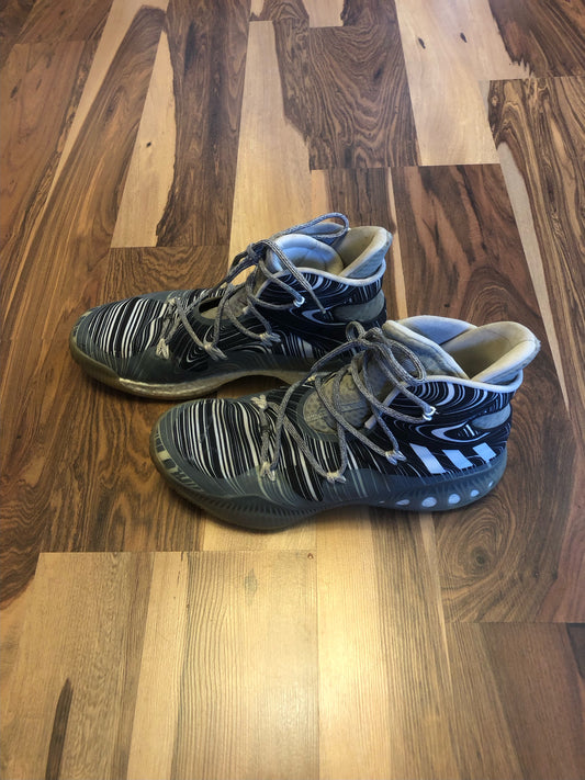 Adidas Crazy Explosive Gray/Black/White - Size 12.5