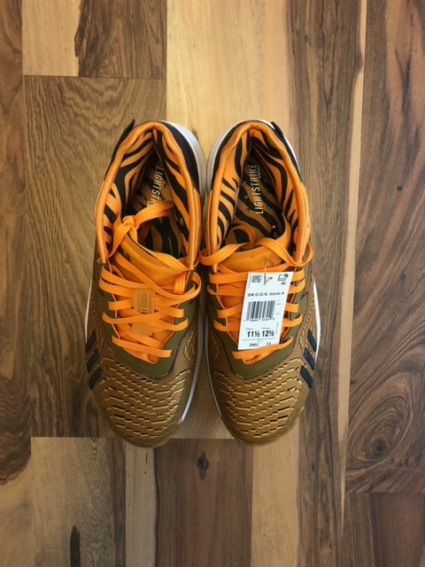 Adidas Donovan Mitchell 4 Bengal Stripes "Rare" - Size 11.5