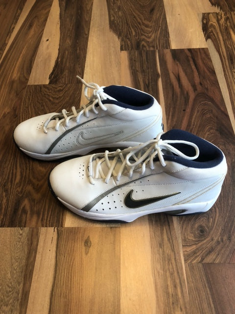 Nike White/Blue - Size 11