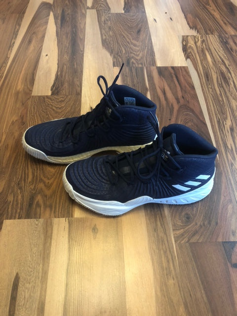 Adidas Crazy Explosive Dark Blue/White - Size 12.5