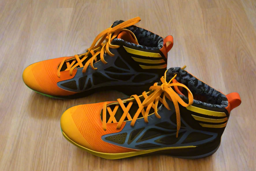 Adidas Crazy Fast Orange/Blue/Yellow - Size 10.5