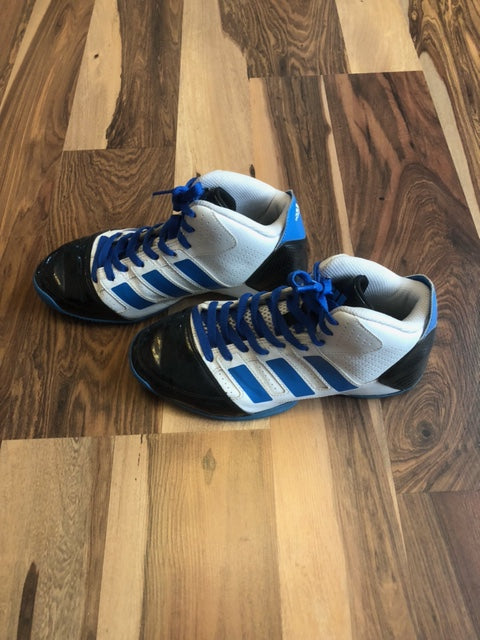 Adidas Commanders - White/Blue/Black - Size 7