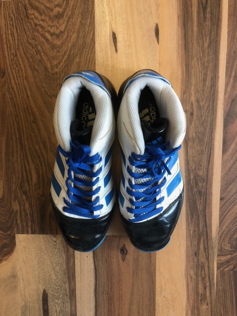 Adidas Commanders - White/Blue/Black - Size 7