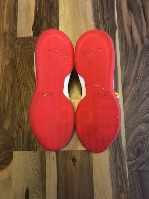 Adidas Boost Atlanta Hawks Red/Yellow/White - Size 12