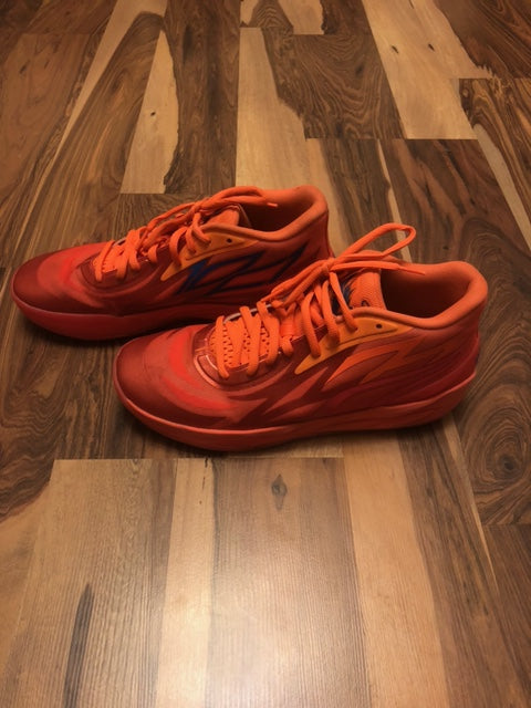 Puma Lamelo Ball MB.02 Orange - Size 10.5