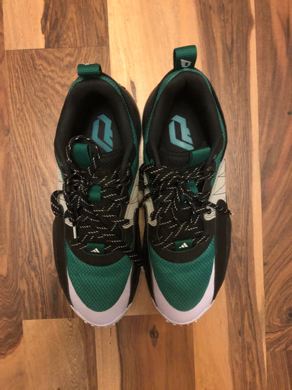 Adidas Damian Lillard Certified Black/Green/White - Size 11.5