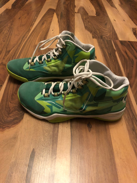 Reebok Question 96 Samples Green/Yellow/White - Size 11.5