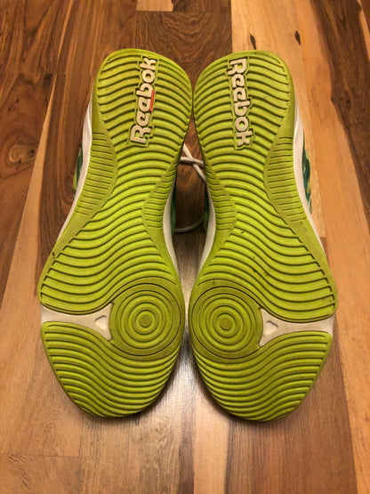 Reebok Question 96 Samples Green/Yellow/White - Size 11.5