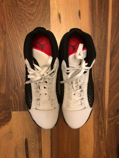 Nike Jordan 38 White/Black/Red - Size 12