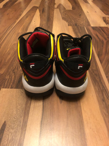 FILA Jerry Stackhouse Spaghetti Black/Red/Yellow- Size 10.5