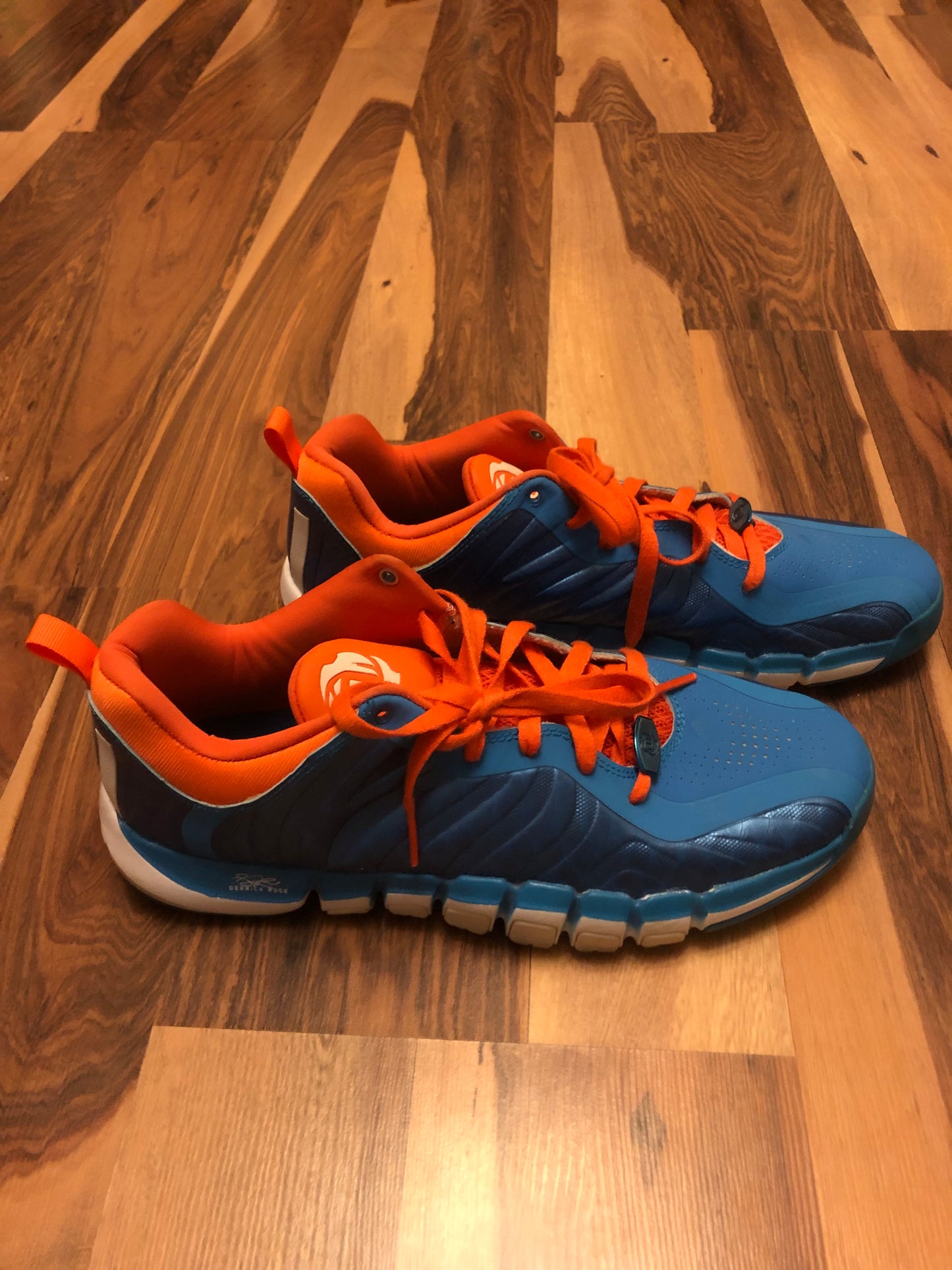 Adidas Derrick Rose Low Blue/Orange - Size 12