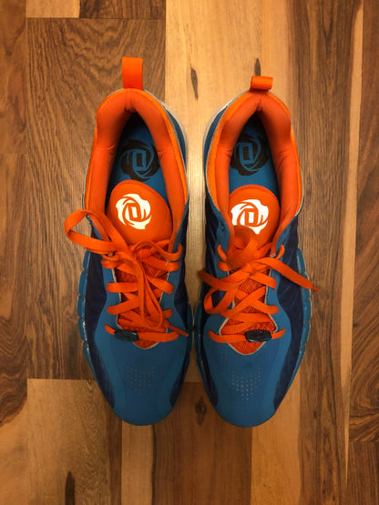 Adidas Derrick Rose Low Blue/Orange - Size 12