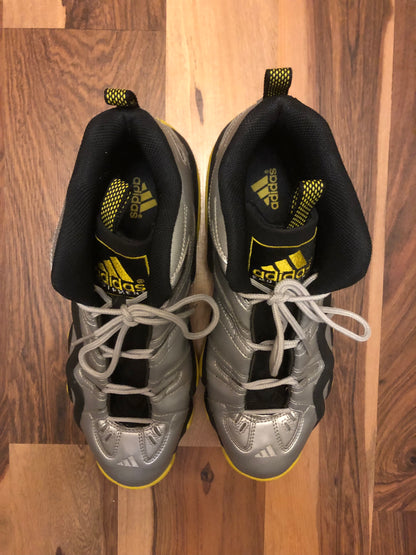 Adidas Crazy 8 Silver/Black/Yellow - Size 11