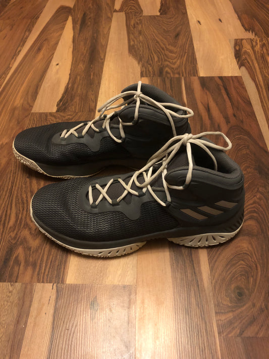 Adidas Explosive Bounce Gray/White - Size 11.5