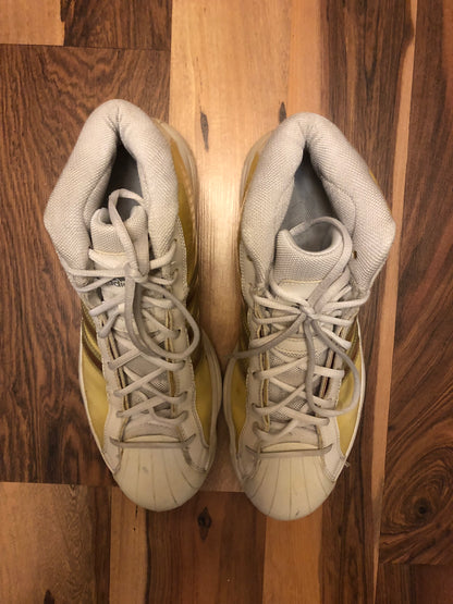 Adidas Pro Model Yellow/White/Red - Size 11.5