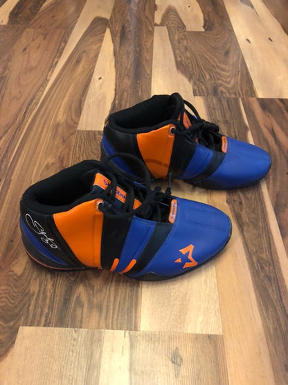 Starbury 2 - White/Orange/Black  - Size 7.5