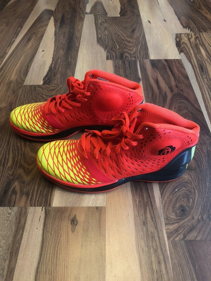 Adidas Derrick Rose Orange/Yellow - Size 11