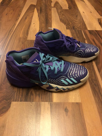 Donovan Mitchell 4 - Purple/Blue/White - Size 11