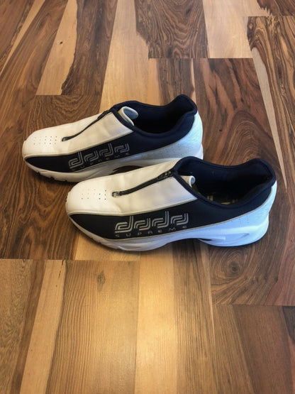 Dada Supreme "Zip Up" White/Blue - Size 11.5