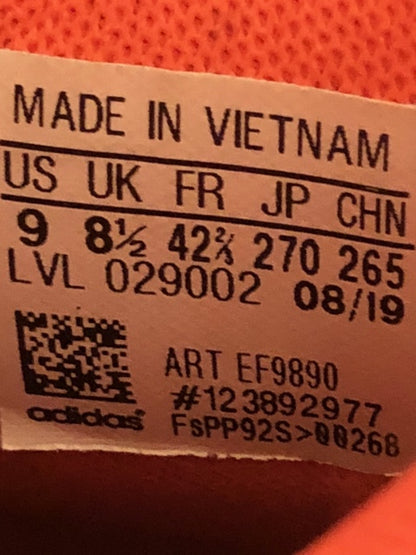 Adidas James Harden Step Back - Green/Black/Orange - Size 9