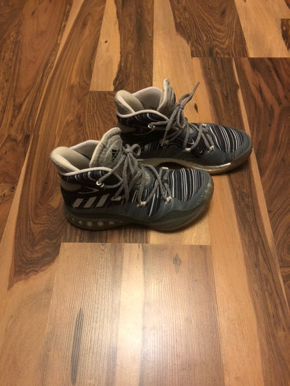 Adidas Crazy Explosive Gray/White - Size 5