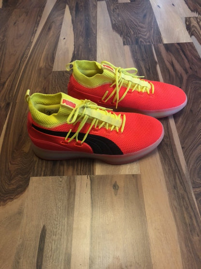 Puma Clyde Court - Orange/Yellow - Size 11