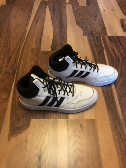 Adidas White/Black - Size 11