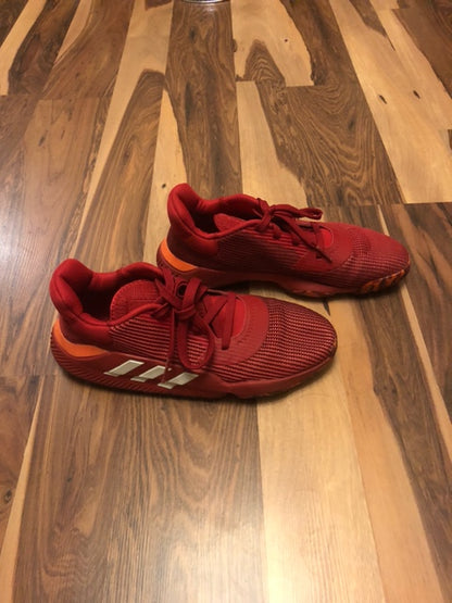 Adidas Pro Bounce Low - Red/White - Size 11