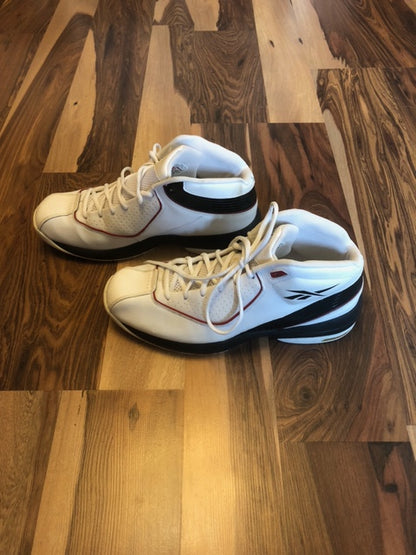 Reebok White/Black - Size 11.5