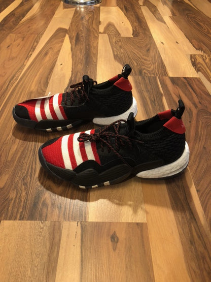 Adidas Trae Young 2 - Black/Red/White  - Size 8