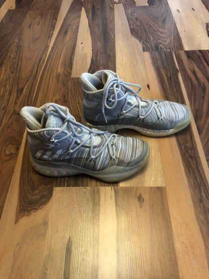 Adidas Crazy Explosive White/Gray - Size 7