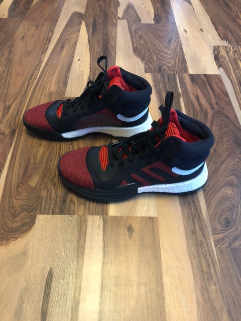 Adidas Marquee Boost Maroon/Black/White - Size 11.5
