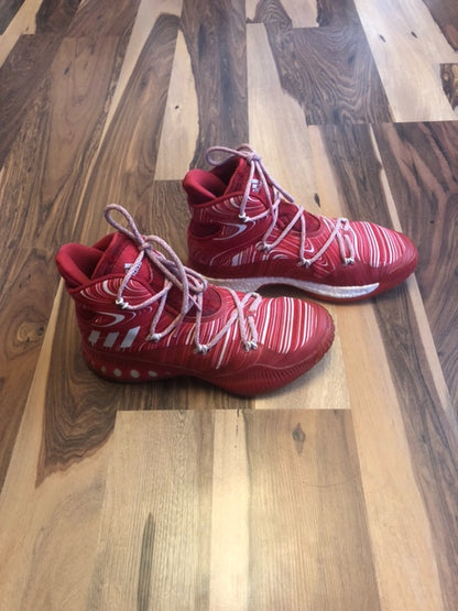 Adidas Crazy Explosive Red/White - Size 7.5