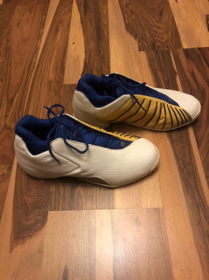 Adidas T Mac White/Yellow/Blue - Size 12