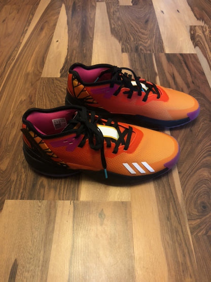 Adidas Don 4 Day of the Dead Orange/Black - Size 11.5