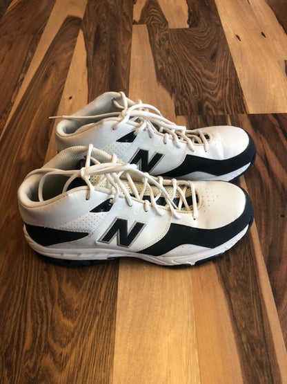 New Balance 581 - White/Black - Size 12