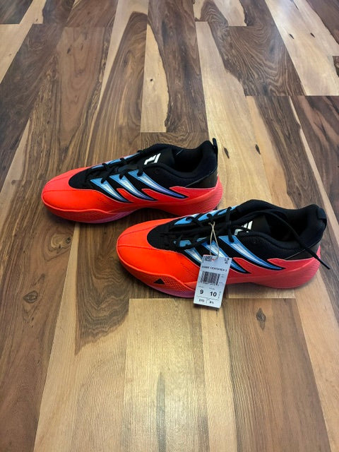 Adidas Dame Verified 3 Red Black - Size 9