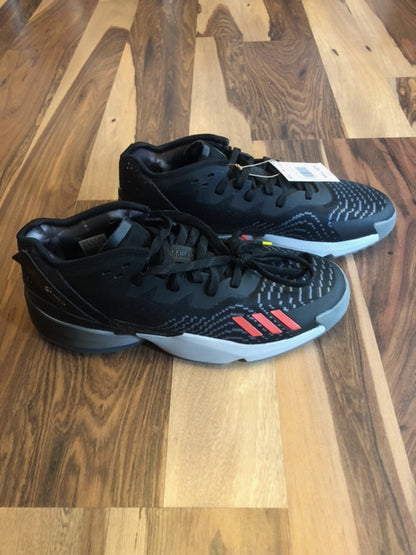 Adidas Donovan Mitchell 4's Xbox Edition - Black/Gray/Red - Size 11.5
