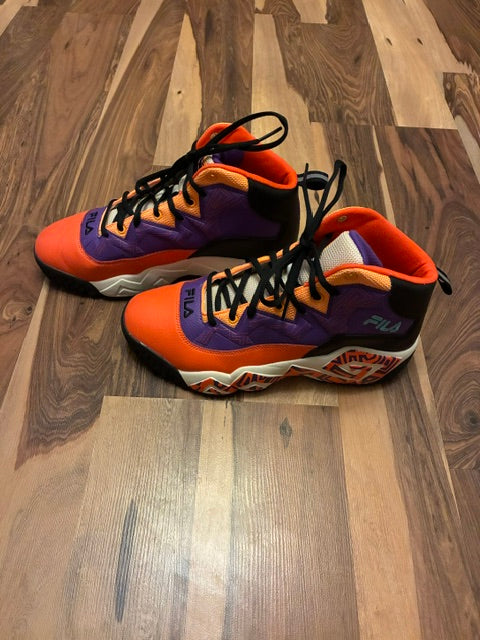 Fila Mashburn Orange White Purple - Size 12