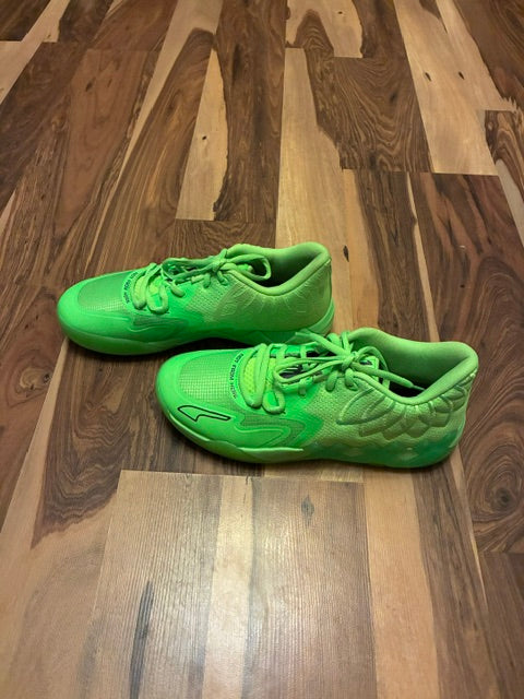 Puma Melo 1 Glow Green - Size 11.5