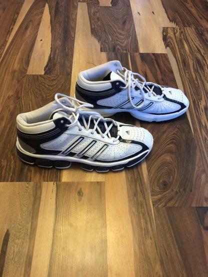 Adidas Pro White/Black - Size 12.5