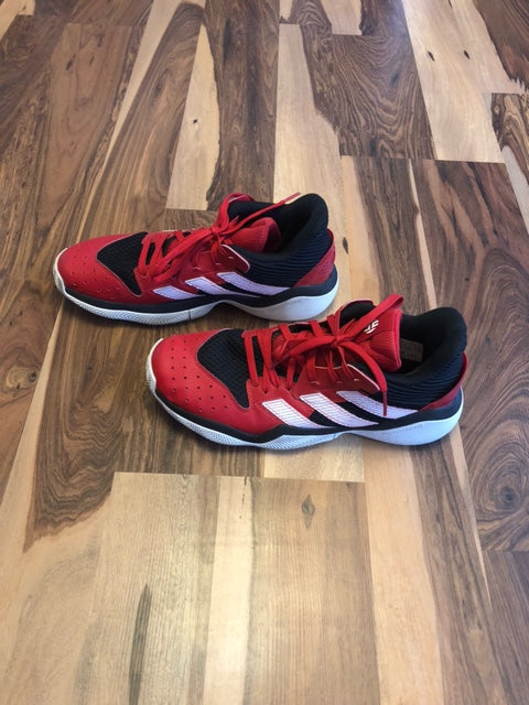 Adidas James Harden Step Back Red/White/Black - Size 12