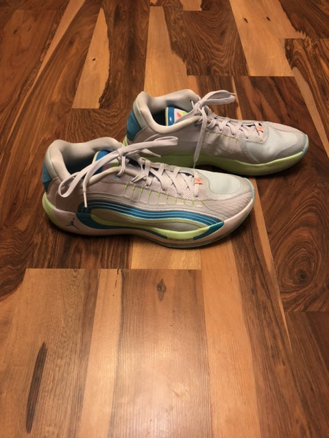 Nike Jordan Luka 4 - White/Green/Blue - Size 12